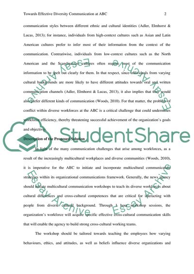 Towards Effective Diversity Communication at ABC