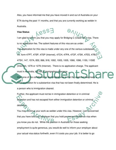 Australian Migration Law