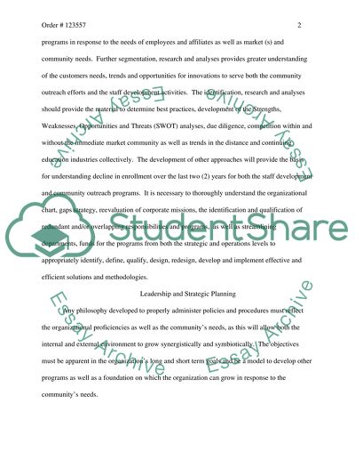 Continuing Education Department