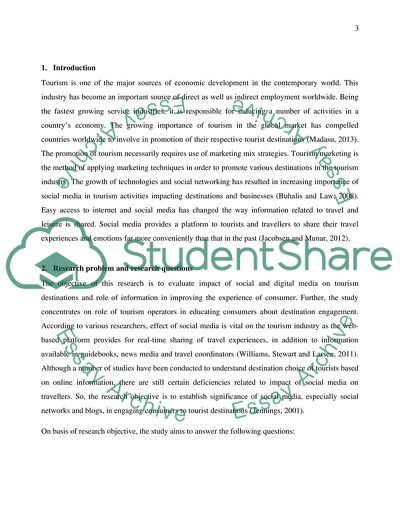 Tourism Destinations in the Digital and Social Media Age