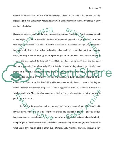 Explore the character of Lady Macbeth