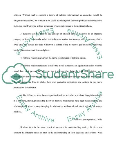 Realism and Constructivism