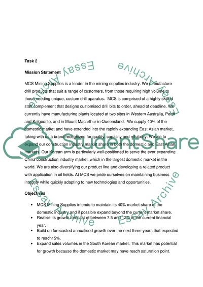 Keeping the Original Name of MCS Mining Supplies