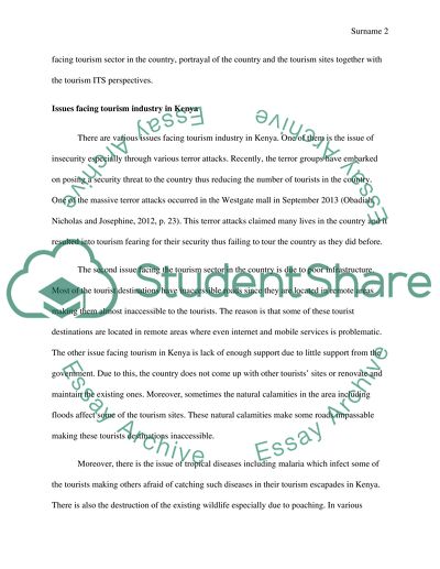 Background and issue of Kenya