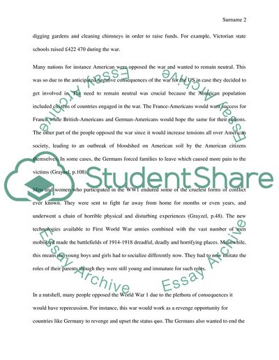 Why were people opposed to the war