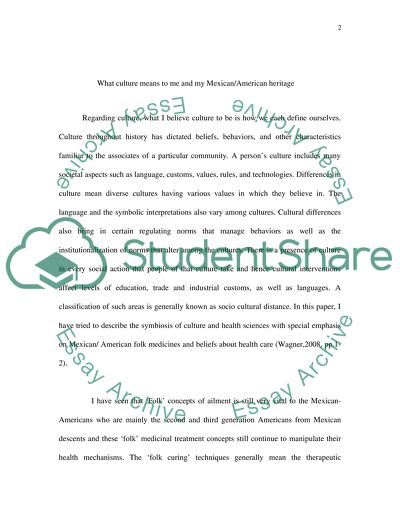 What Culture Means to My Mexican Heritage