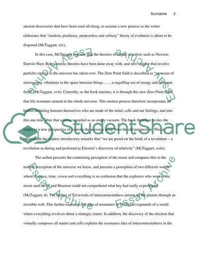 The Field: The Quest for the Secrets of the Universe Critique