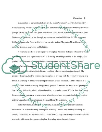 Essay outline for products liability 08 image