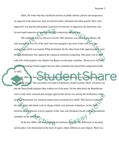 Two-Party Systems in1840-1978