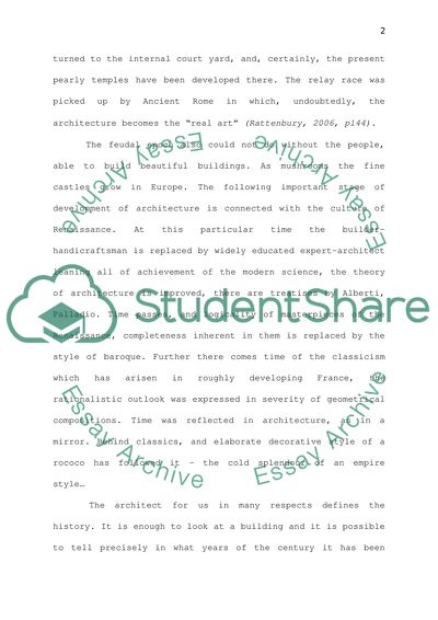 Has the Architect Lost His/Her Way