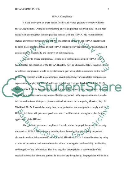 HIPAA - Compliant Standardization