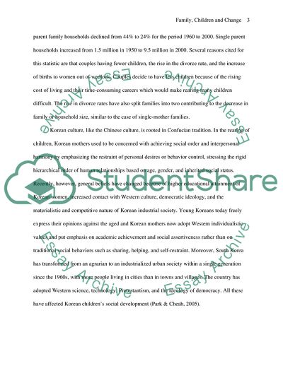 Families in Different Parts of the World