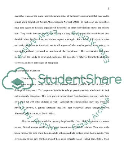 Pedophilia essay 03 image