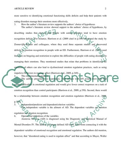 Emotion Recognition in Anorexia Nervosa