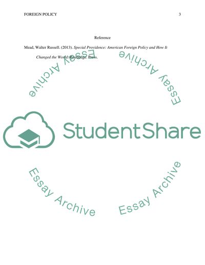 Special Providence by Walter Russell Mead