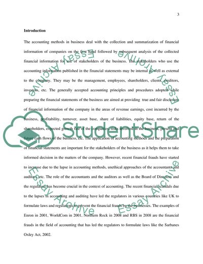 Accounting for Business- Role of Government Intervention, Board of Directors, and Auditors