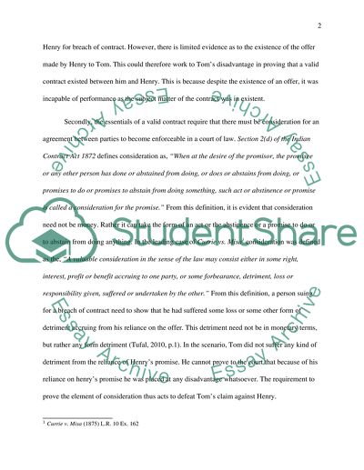 Contract Law Enforcement