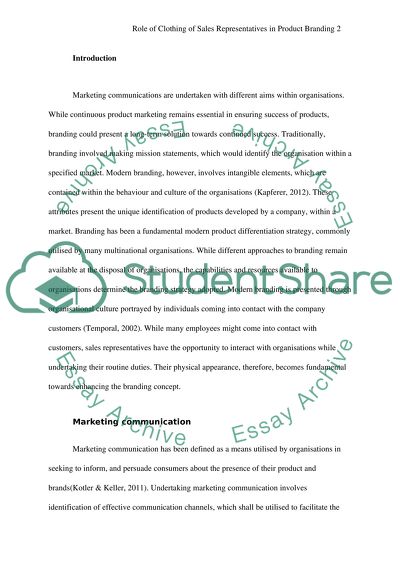 Role of Clothing in Product Branding