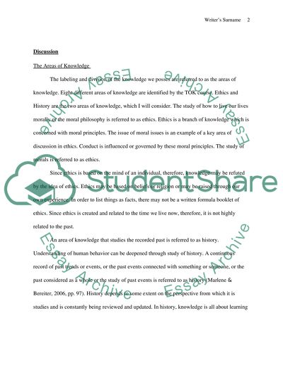 Knowledge Is Nothing More than the Systematic Organisation of Facts