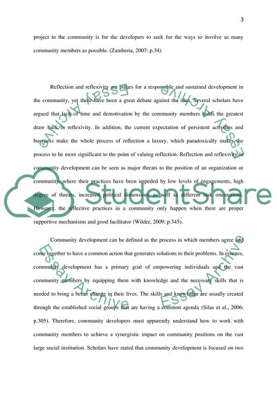 The Role of Motivation in Community Development