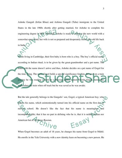 The Namesake by Jhumpa Lahiri