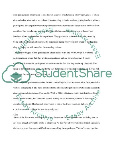 Evaluation Methods Analysis