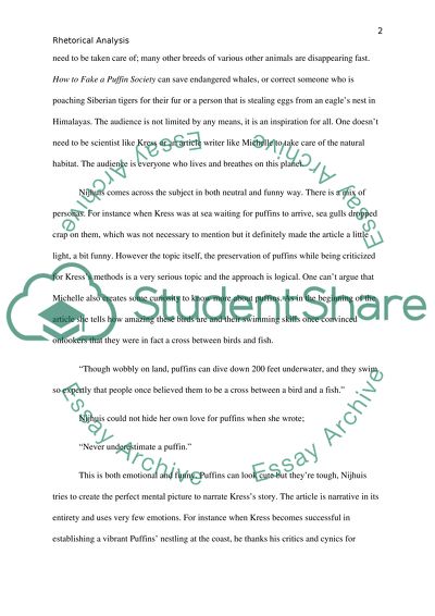 How to Fake a Puffin Society by Michelle Nijhuis