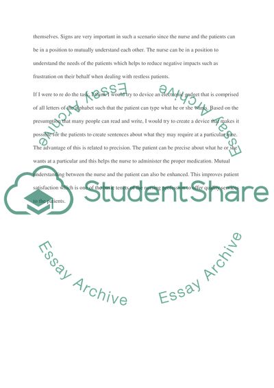 Communication Tool and Report