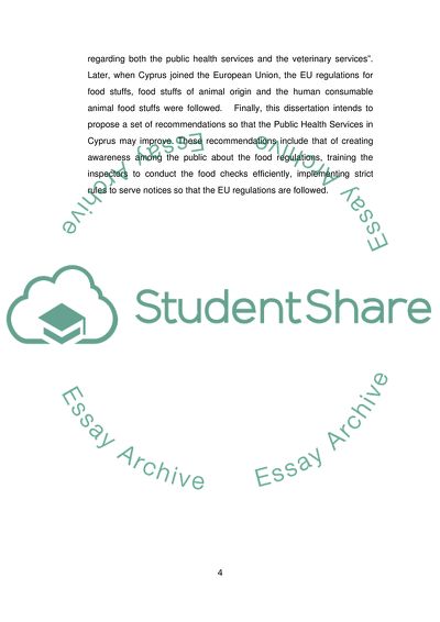 The Public Health Services of Cyprus