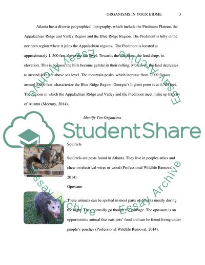 Organisms in Georgia