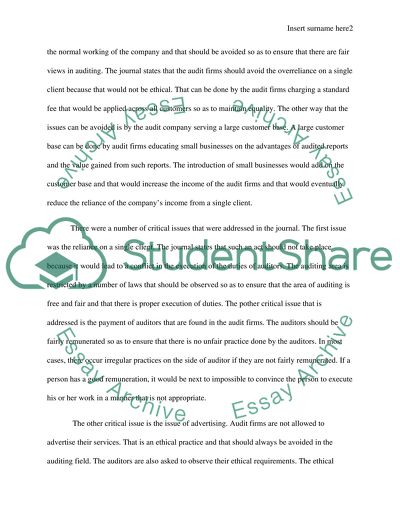 The CPA journal (auditing)