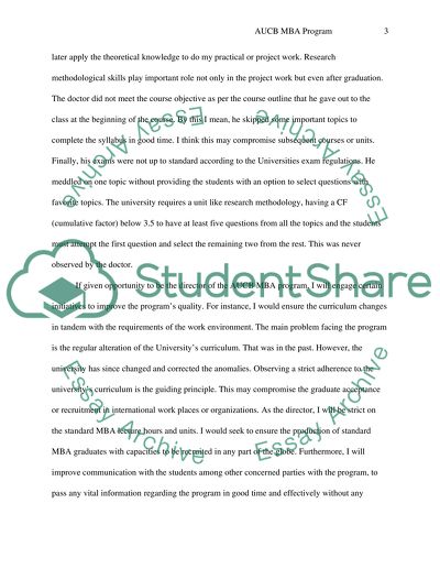 MBA Learning Journal Spring 2013