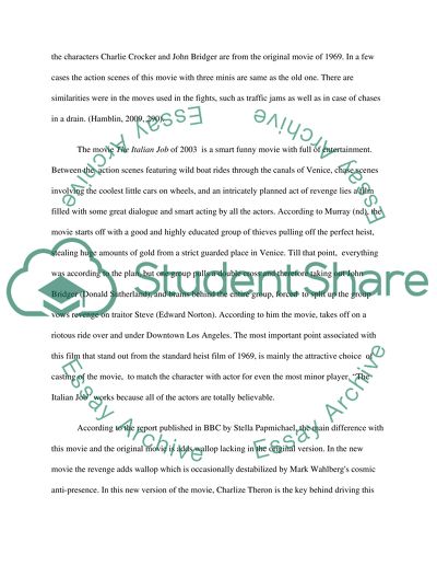 Movie the Italian Job (2003)