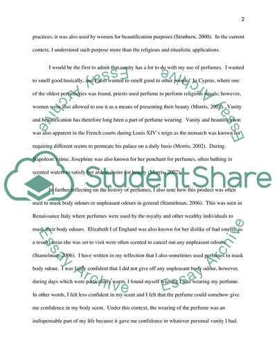 History and Contexts of Perfume