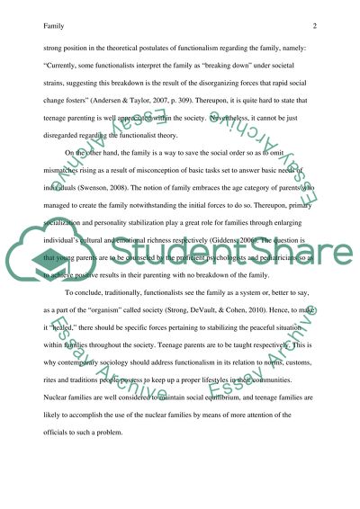 The Institution of Family Has Got through Significant Changes