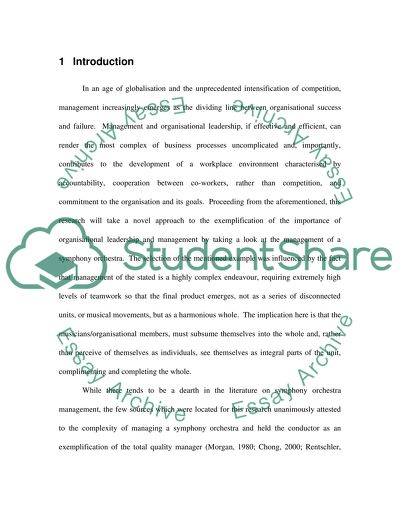 Symphony Orchestra Musicians and Organisations