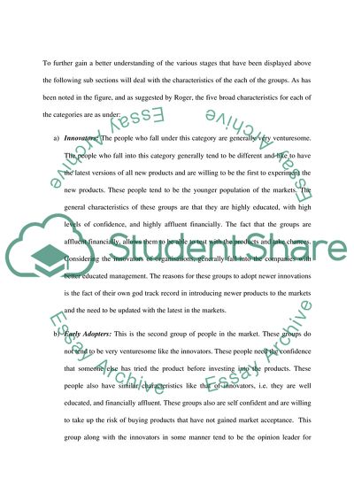 How New Products Are Diffused through a Marketplace