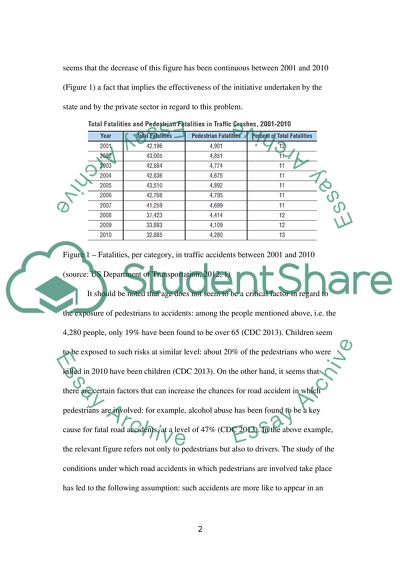 Pedestrian Safety and Culture Change