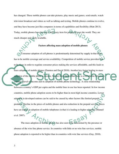 The Impact of Mobile Phones