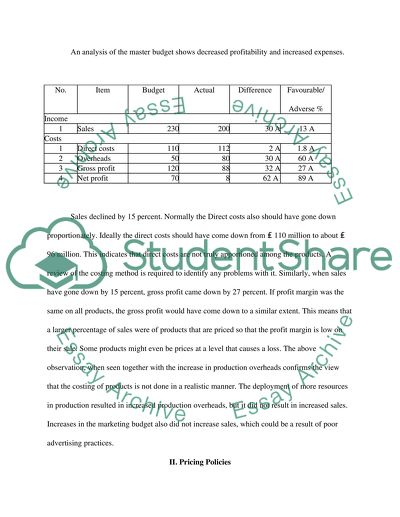 Managing Financial Resources Research Paper