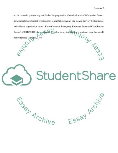 The Right to Privacy Is the Freedom