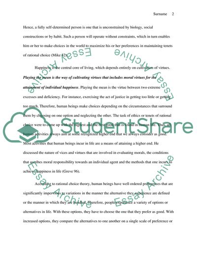 Moral and Intellectual Virtue