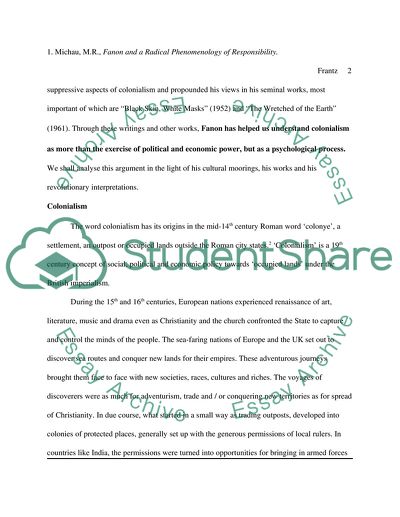 Suppressive Aspects of Colonialism