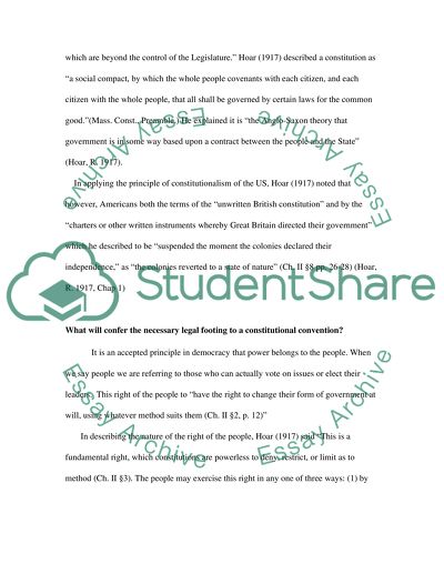 What Is a Constitutional Convention and Its Purpose