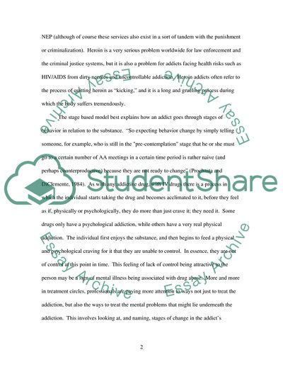 Promoting Safer Injecting Among IV Substance Users in England and Wales