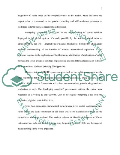 What Changes in the World Economy Have Led to the Growth of Global Value Chains