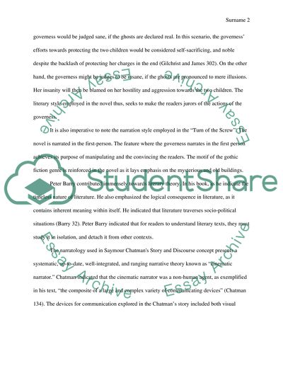 Henry James The Turn of the Screw