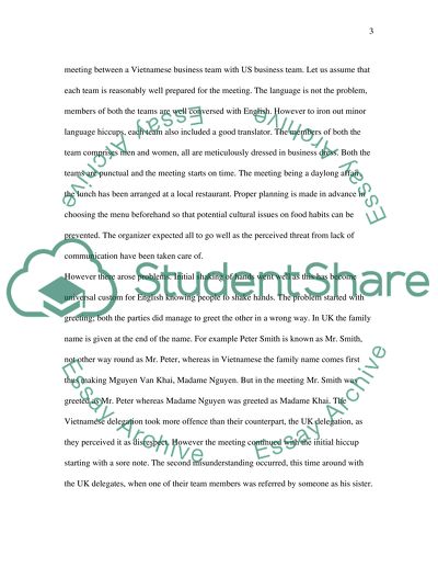 The Problem of Intercultural Factors Impeding Communication