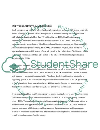 Managing Small Business - Rayz