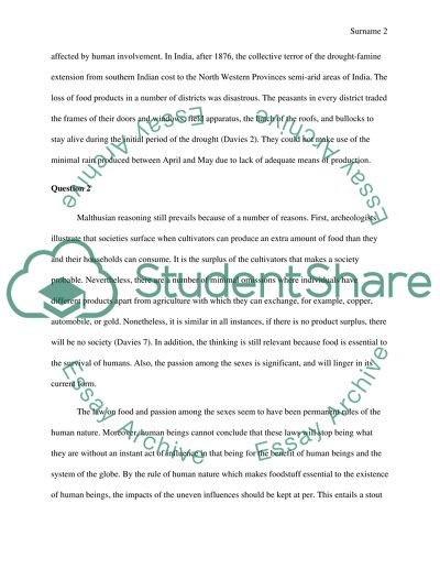 Population Control and The Origins of the 3rd World